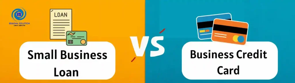small business loan vs business credit card bravima image