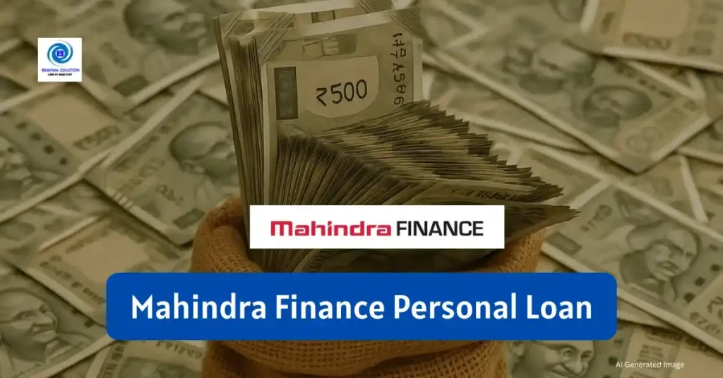 Mahindra Finance Personal Loan Image By Bravima Solution